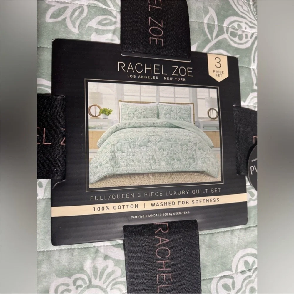 🎉LAST PIECE🎉Rachel Zoe cotton Quilt Set‎